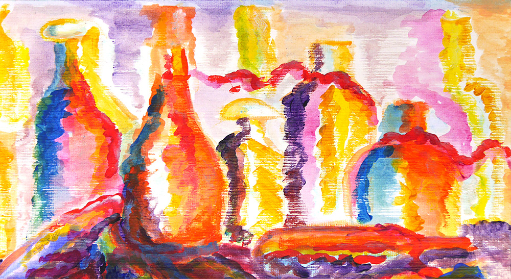 Helga Joergens, Bottles 2016